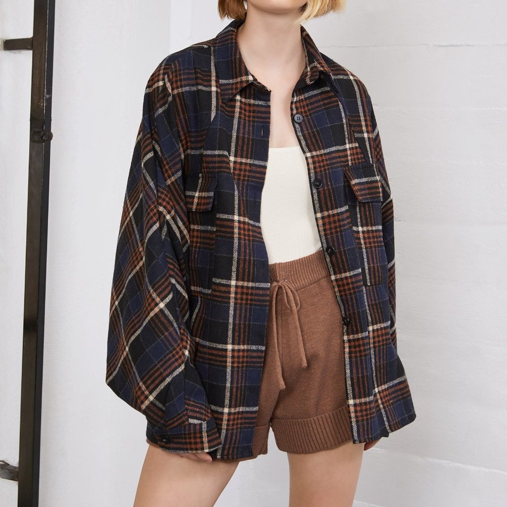 Ensley Plaid Flannel Shirt